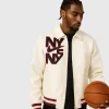 Nike NY Patch Jacket Off White