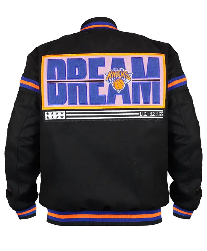 Ny Knicks Black Flight Dream History Collection Jacket at fair rate