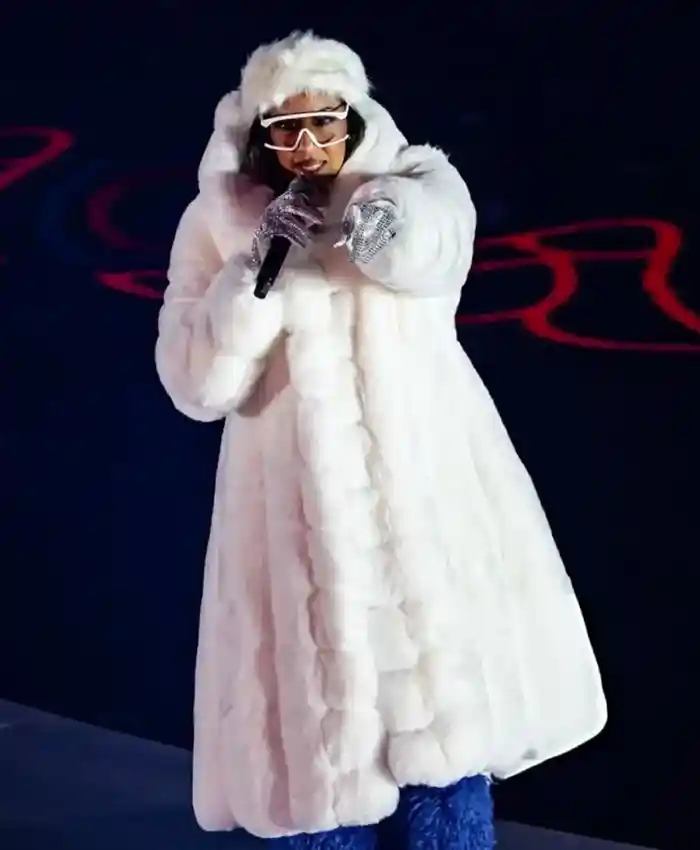 Nyla Winter Olympics 2026 Closing Ceremony Coat For Sale