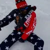Olympics Snow Sliding 2026 Snoop Dogg Kays Love USA Tracksuit