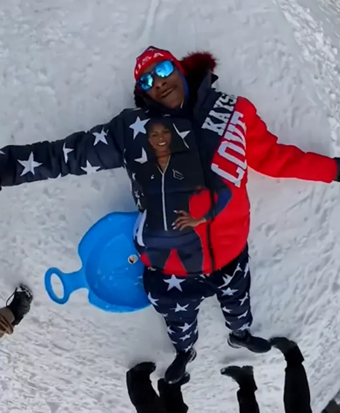 Olympics Snow Sliding 2026 Snoop Dogg Kays Love USA Tracksuit - Buy
