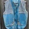 Opalite Music 2026 Taylor Swift Two Tone Denim Vest front