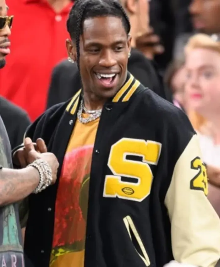 Paris Olympics Travis Scott Varsity Jacket -Shop