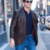 Paul Anthony Kelly NBC Studio 2026 Leather Blazer For Sale