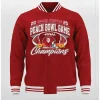 Peach Bowl Championship Indiana Hoosiers Red Varsity Jacket