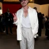 Pedro Pascal Super Bowl LX 2026 White Jacket