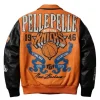 Pelle Pelle x All Star New York Jacket Orange Back