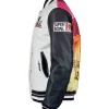 Pro Football Super Bowl LX Bay Area Black and White Varsity Jacket with Multicolor