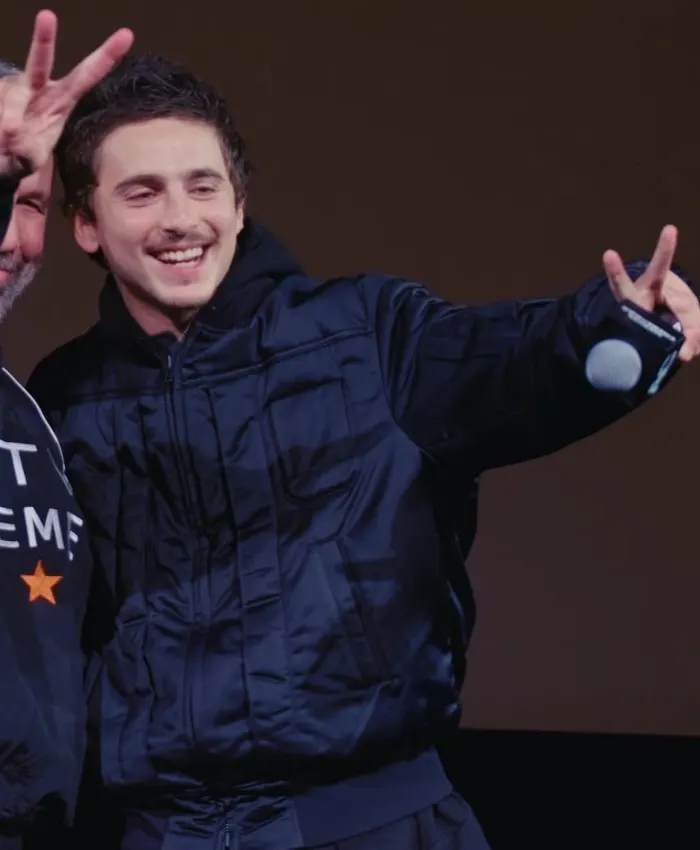 Promotional Event 2026 Timothée Chalamet Blue Jacket- Get now