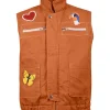 Punky Brewster Brown Vest Front