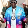 Rapper Flavor Flav 2026 Super Bowl LX Multi-Color Satin Jacket