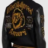 Relationship Goals Method Man Black Varsity Jacket Back