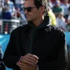 Roger Federer Super Bowl 2026 Black Jacket
