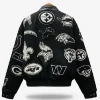 Ryan Castro Super Bowl LX Black Jacket Back