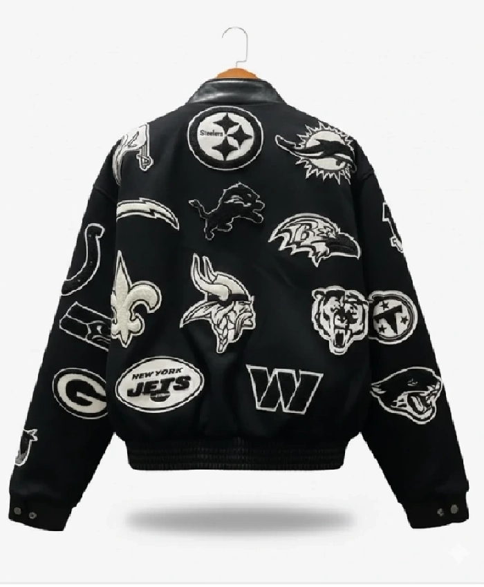 Ryan Castro Super Bowl LX Black Jacket Back