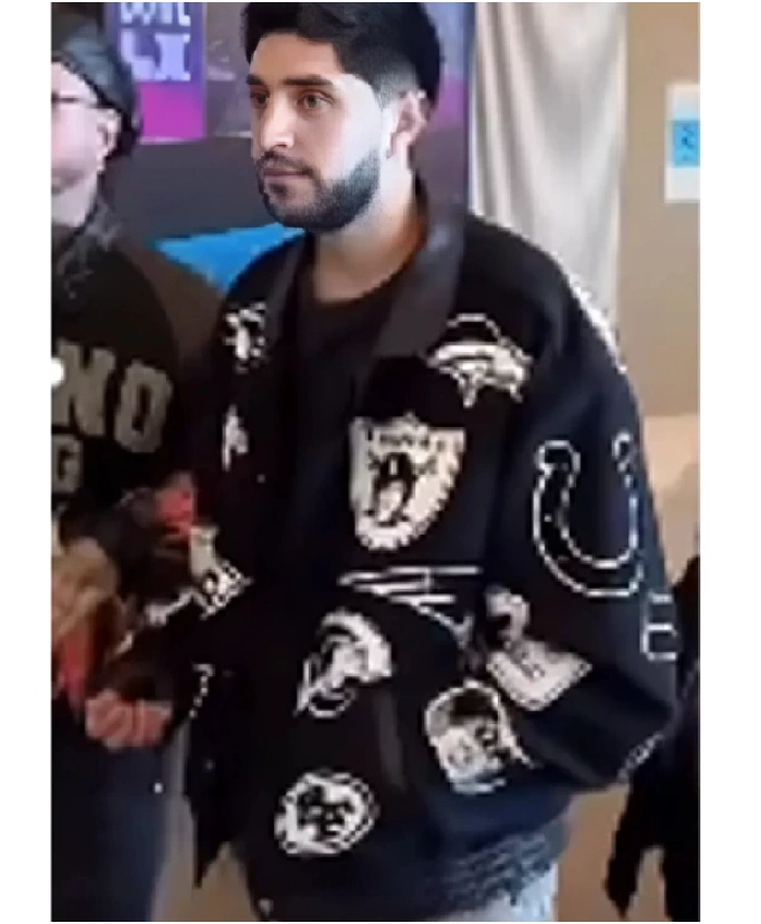 Ryan Castro Super Bowl LX Black Jacket For Sale