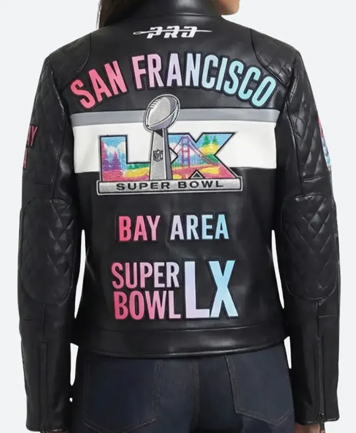 SF Super Bowl LX Moto Jacket- Buy now