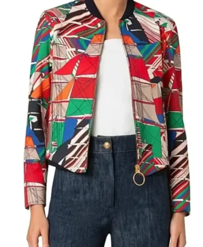 Samira Fisher The ‘Burbs Tv Series Keke Palmer Print Bomber Jacket
