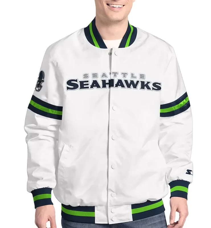 Seattle Seahawks Scout Varsity Satin Jacket