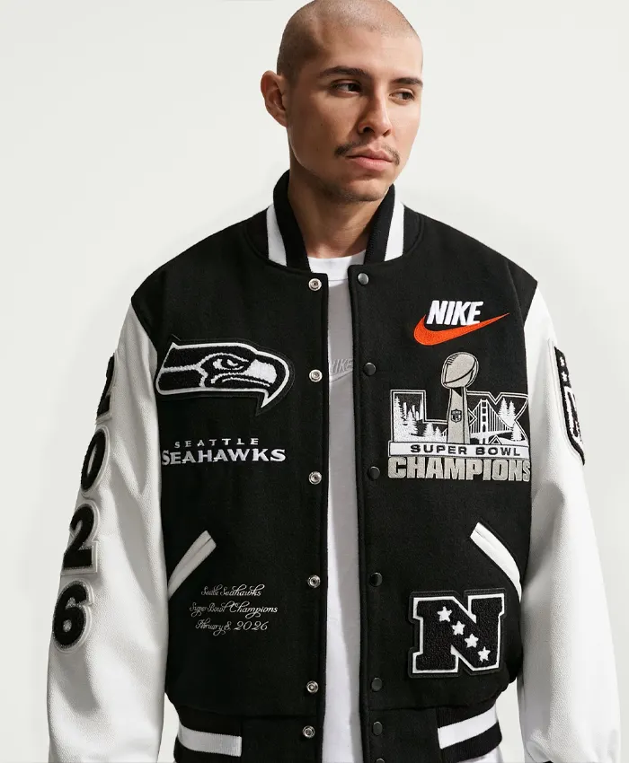 Seattle Seahawks x Nike Super Bowl Champions Destroyer Jacket