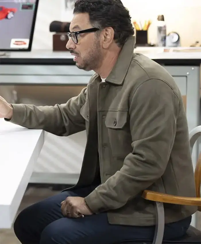 Shifting Gears S02 Al Madrigal Leather Jacket For Sale