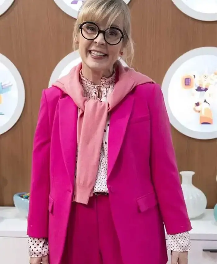 Shifting Gears S02 Maria Bamford Pink Blazer