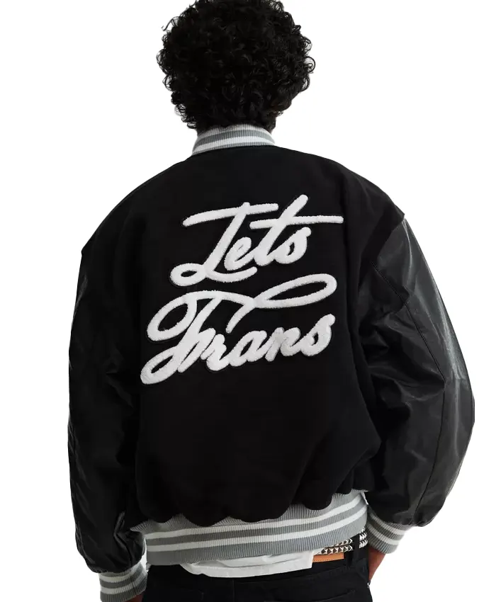 Shop Iets Frans Logo Varsity Jacket
