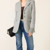 Shrinking S03 Christa Miller Grey Blazer For Sale