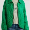 Shrinking S03 Jessica Williams Green Quilted Jacket Buy Now