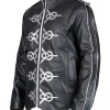 Singer Michael Jackson’s V8 Black Leather Jacket - Black