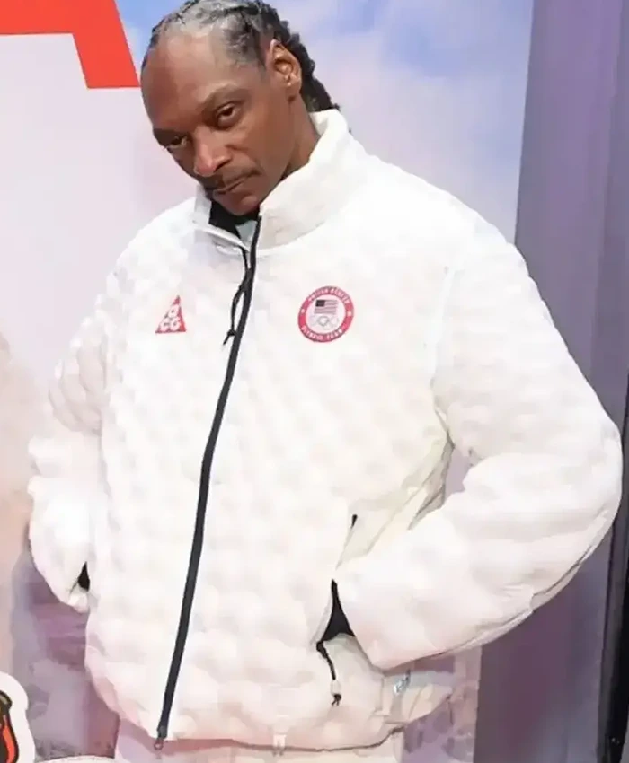 Snoop Dogg Milano Cortina Olympics 2026 Bomber Jacket For Sale