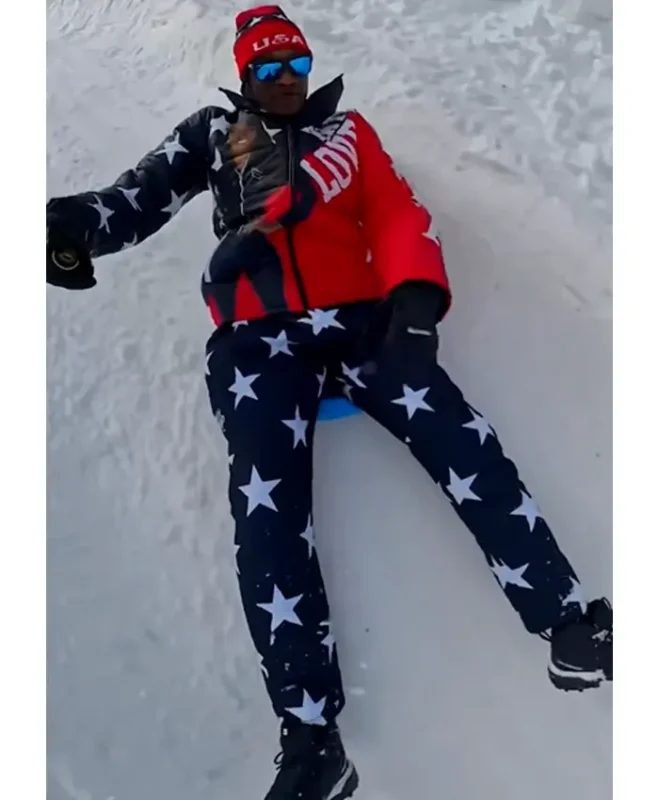 Snoop Dogg Olympics 2026 Snow Sliding Tracksuit - Buy Now