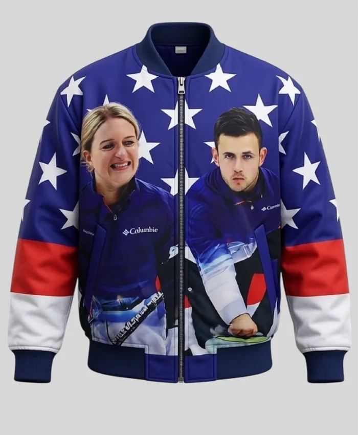 Snoop Dogg Winter Olympics 2026 Thiesse And Dropkin Jacket Front