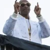 Snoop Dogg Winter Olympics Milano Cortina 2026 White Jacket