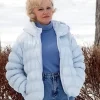 Somedays Pamela Anderson Blue Puffer Jacket- Buy