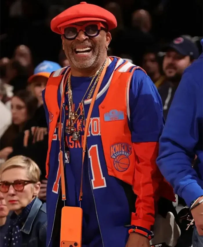 Spike Lee New York Knicks 2026 Orange Vest