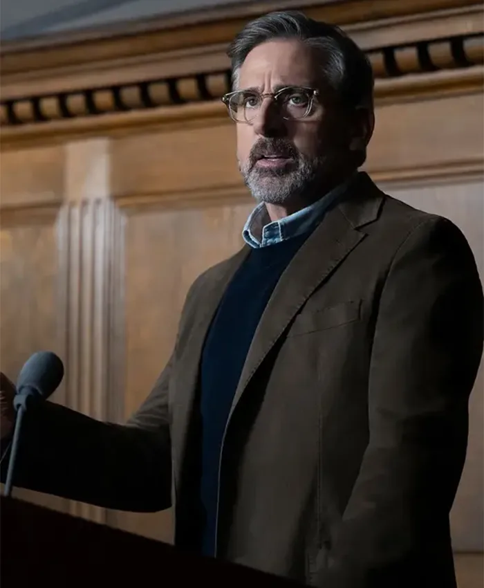 Steve Carell Rooster Brown Blazer For Sale