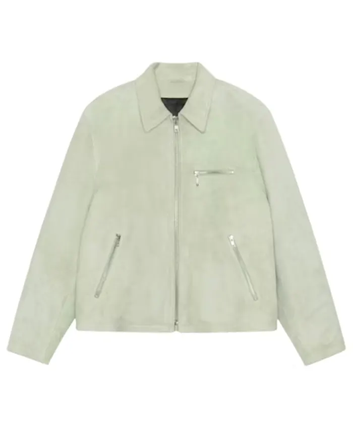 Stussy Bing Suede Jacket Green