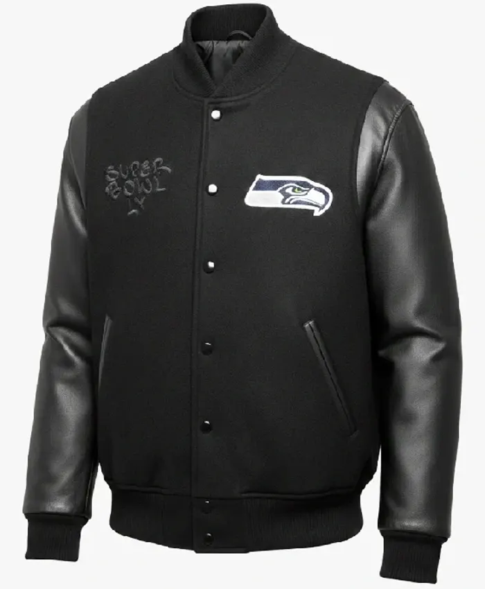 Super Bowl LX Champions Seattle Seahawks Varsity Jacket