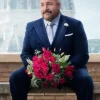 Super Bowl LX Kevin James Blue Suit