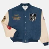 Super Bowl LX Nostalgia Origins Home Turf Varsity Jacket Front