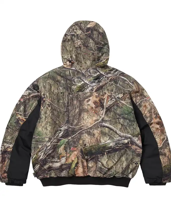 Supreme Gore Tex Mossy Oak Jacket Camo Back