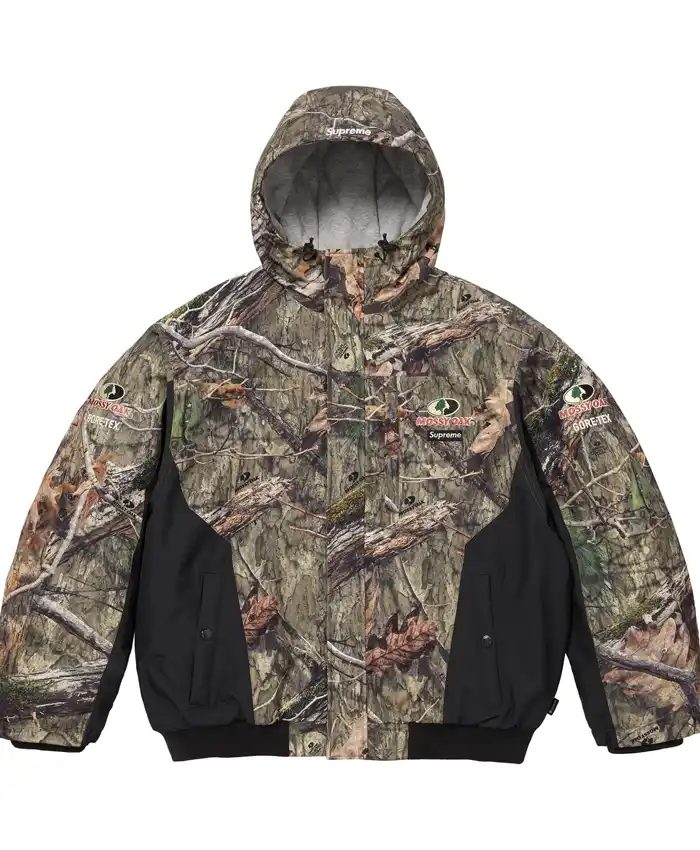 Supreme Gore Tex Mossy Oak Jacket Camo