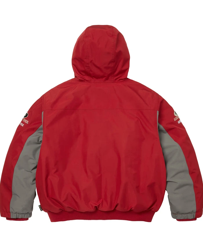Supreme Gore Tex Mossy Oak Jacket Red Back