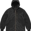 Supreme SS26 Flag Quilted Jacket Black