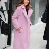 Susan Lucci New York City 2026 Shearling Coat For Sale