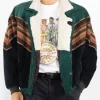 Taylor Swift Opalite Music Video Suede Bomber Jacket For Sale