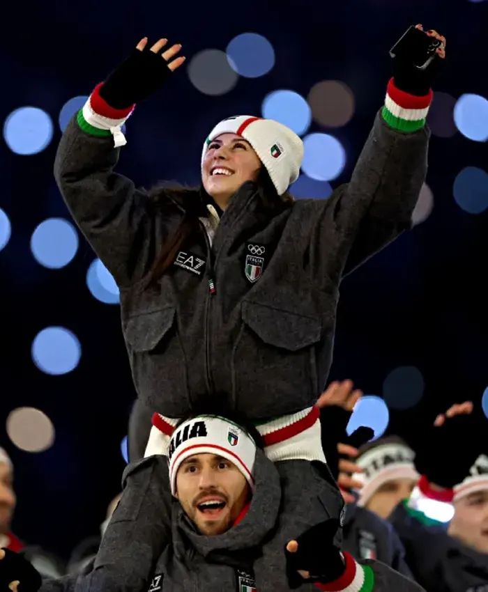 Team Italy EA7 Winter Olympics 2026 Jacket | Grab your Jacket