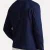 Team USA Quarter Zip Navy Pullover Jacket Back