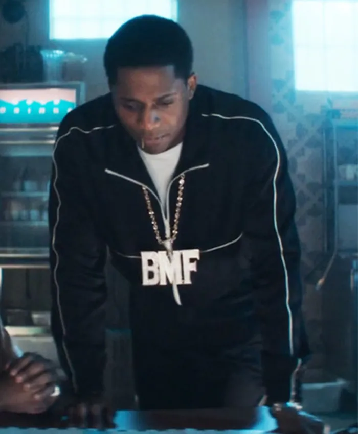 Terry Flenory Black Mafia Family S03 Black Jacket